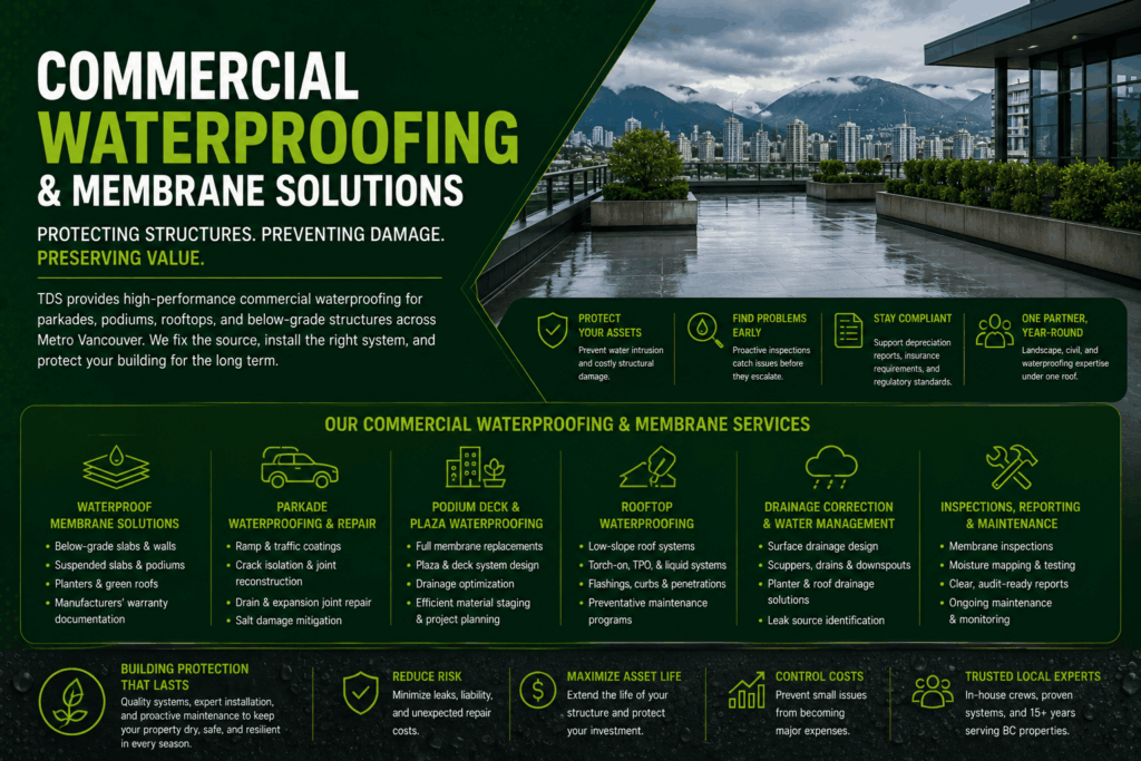 commercial waterproofing vancouver